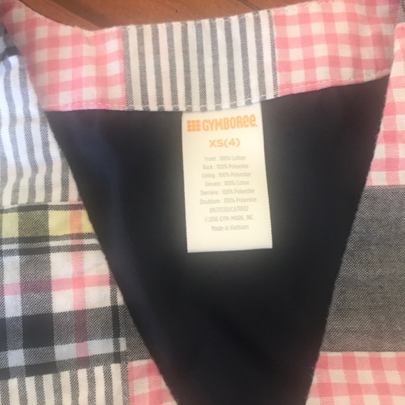 Gymboree  XS 4 little men’s vest preppy design - Picture 2 of 4
